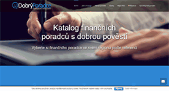 Desktop Screenshot of dobryporadce.cz